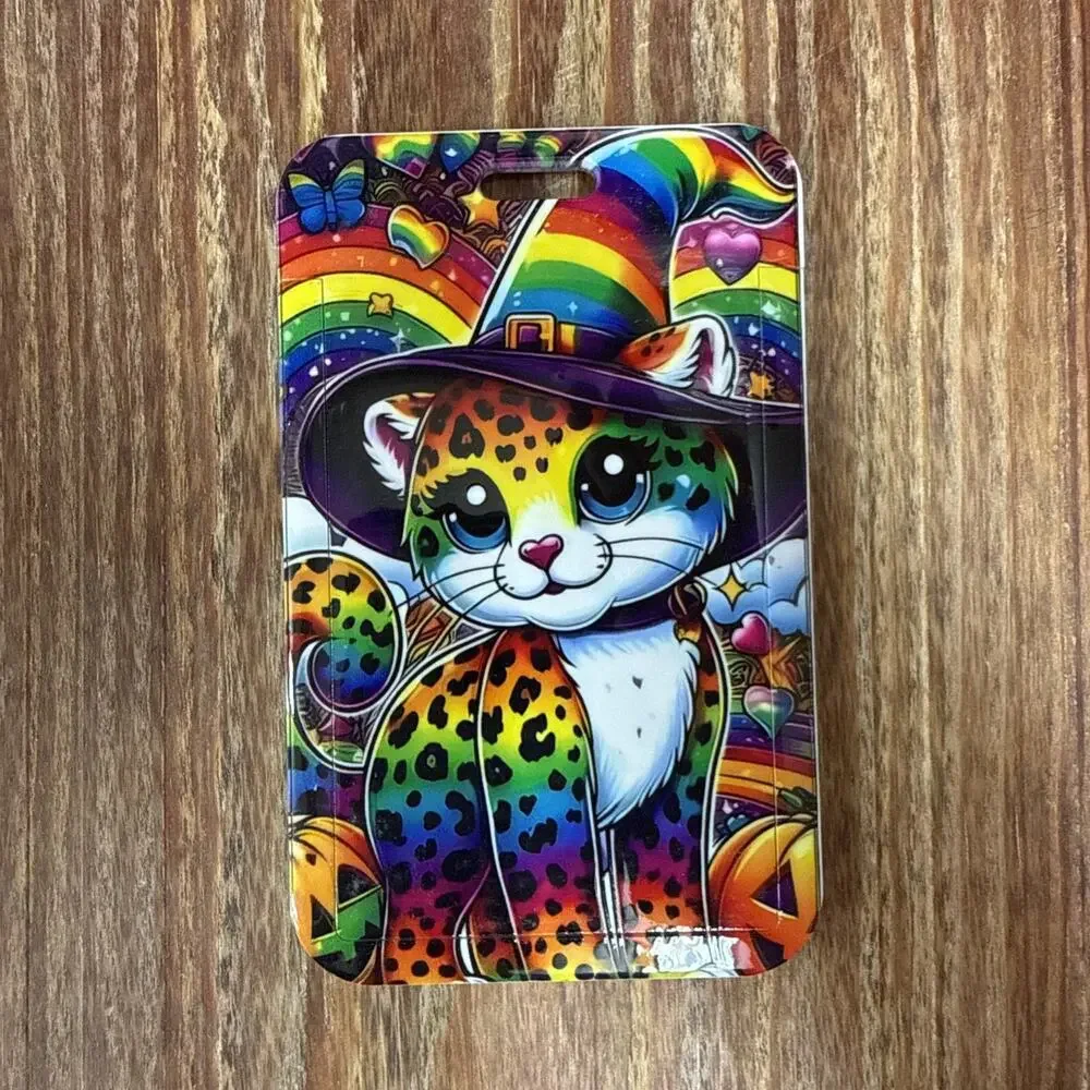 Lisa Frank Badge ID Holder
